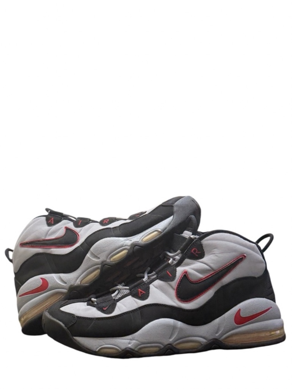 NIKE - AIR MAX TEMPO GREY BLACK RED “STEALTH” SNEAKERS